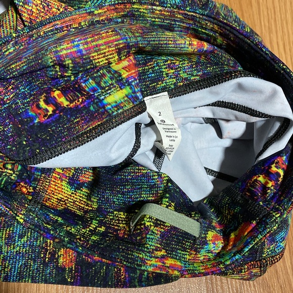 ❤️ Lululemon Fast & Free 25” Print Legging Size 2 NWT - Picture 7 of 7